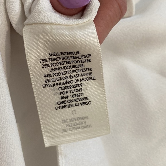 Elegant White Halter Top - Picture 9 of 10